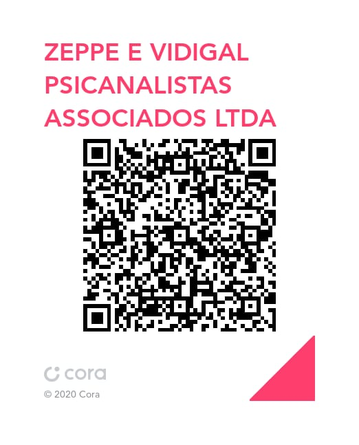QR Code Pix empresarial de Zeppe e Vidigal Psicanalistas Associados LTDA
